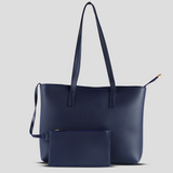 FAM Bags Tote - Navy Blue