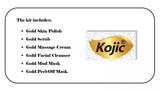 Kojic 24K Gold Facial Kit | Whitening