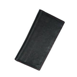 JILD - Executive Leather Long Wallet - Black/Red