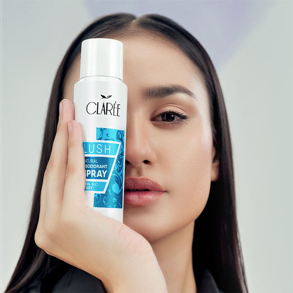 CLAREE- Lush Natural Deodorant Spray - Cool and Breezy