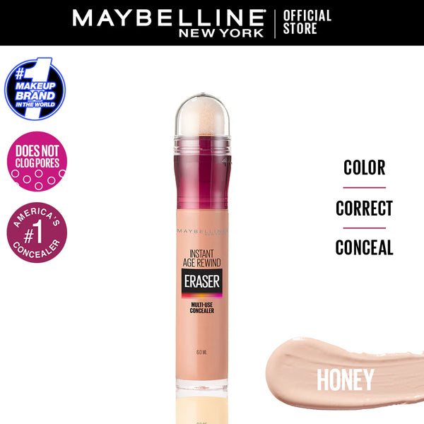 Maybelline - Instant Age Rewind Eraser Multi-Use Concealer 140 Honey Miel 0.2Oz 6 Ml