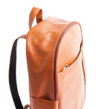 JILD On-The-Go Leather Backpack-Tan Brown