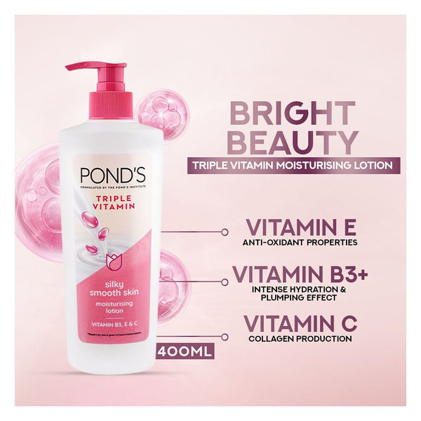 POND'S Triple Vitamin Moisturizing Lotion - 400ML