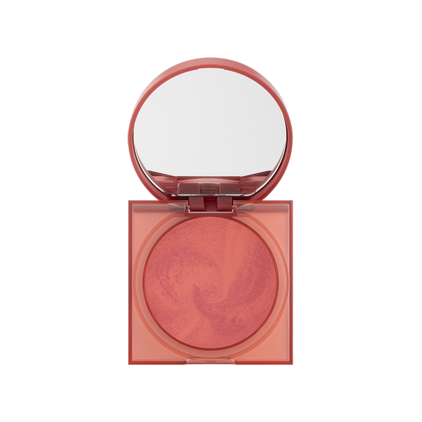 Huda Beauty - GloWish Cheeky Vegan Blush Powder, 02 Caring Coral
