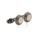 Cufflers - Vintage Snowflakes Cufflinks - Model 1027 with Free Gift Box