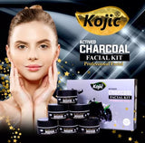 Kojic Charcoal (Professional Facial) Kit 6 Steps