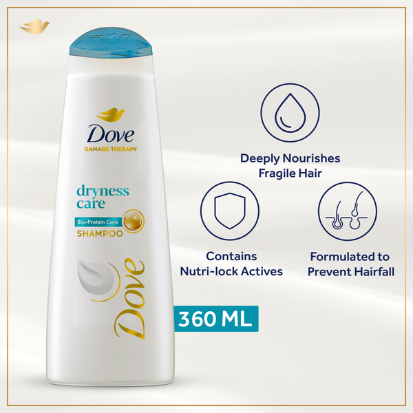 Dove Dryness Care Shampoo - 360ML