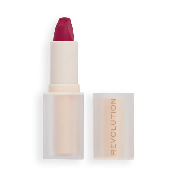Makeup Revolution Lip Allure Soft Satin Lipstick Material Girl Wine