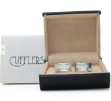 Cufflers - Vintage  Rectangle Cufflinks CU-1015 with Free Gift Box