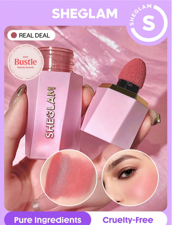 SHEGLAM - Color Bloom Liquid Blush Matte - Real Deal