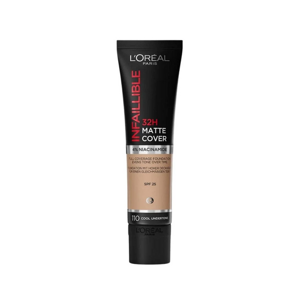 Loreal Paris Makeup -  Loreal Infallible 32H Matte Cover Foundation - 110