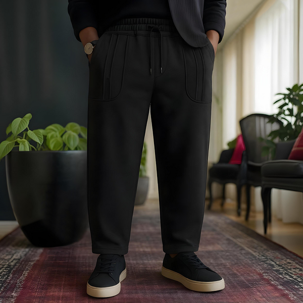 Vybe - Relaxed Fit Trouser - Black