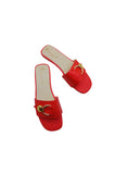 Fashion Holic - Casual Slipper Red buckle