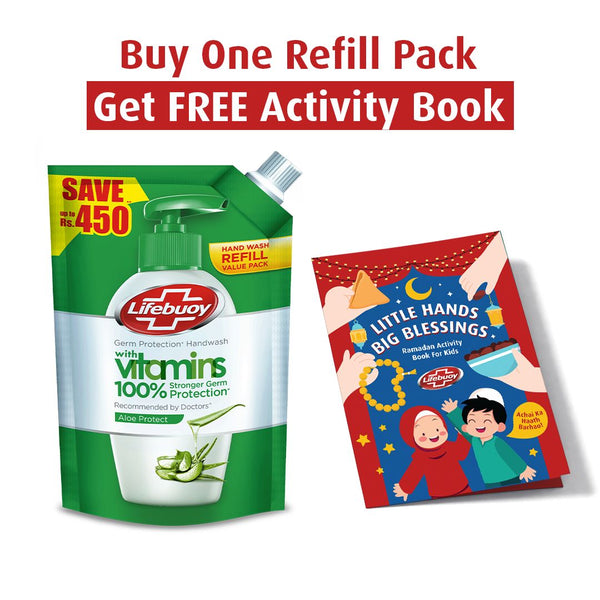Lifebuoy Hand Wash Pouch Aloe 900ml