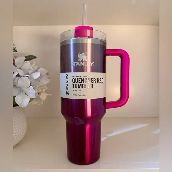 Home.Co - Stanley Quencher H2.0 Tumbler 40 oz - Gradient Pink