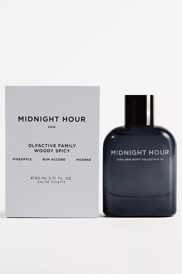 Zara - MIDNIGHT HOUR 80 ML (2.71 FL. OZ) NEW MENS FRAGRANCE
