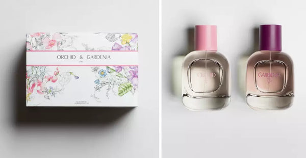 Zara - Woman Gardenia & Orchid 2 X 100ml 3.4 oz Duo Set Parfum Spray Fragrance New