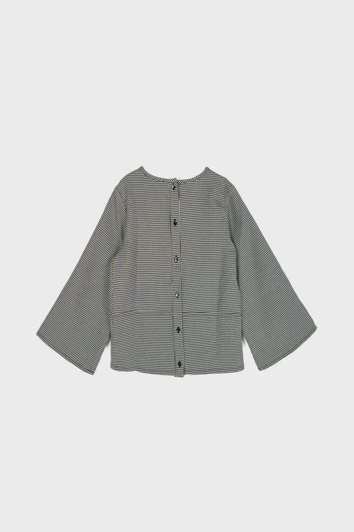 Girls Checkered Blouse