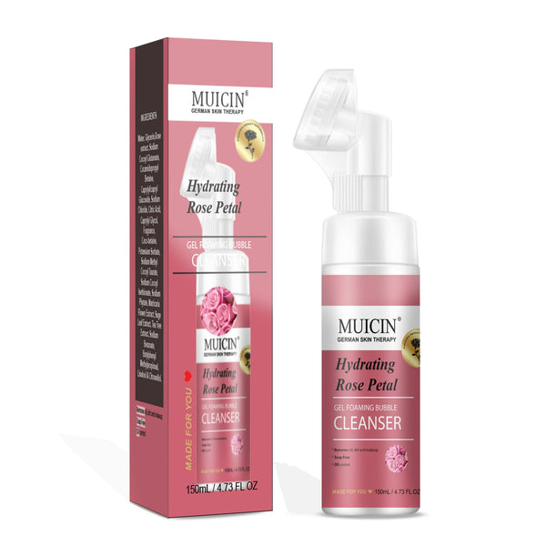 MUICIN - Rose Petal Gel Foaming Bubble Cleanser - 150ml