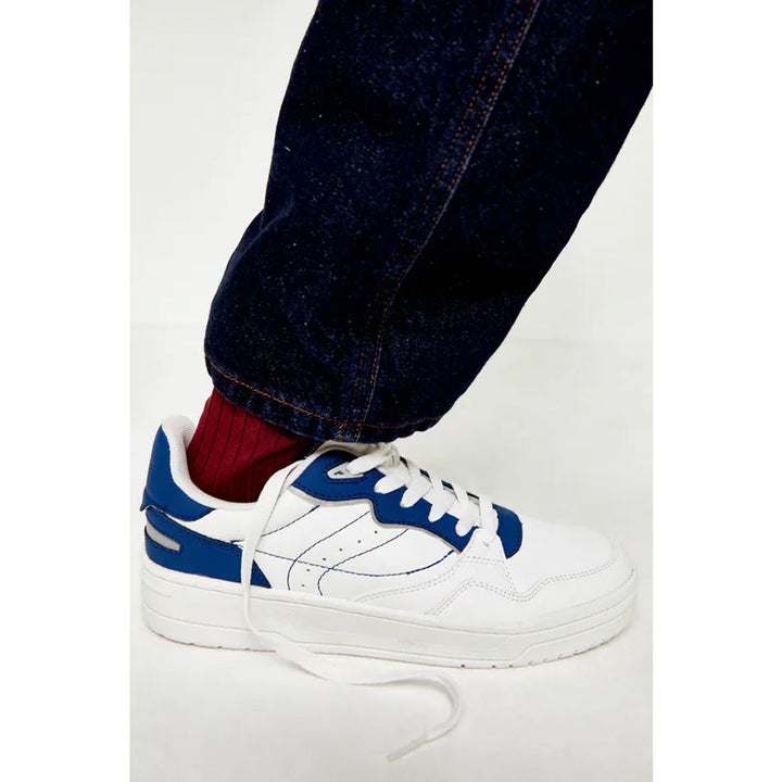 Zara- Contrast Coloured Trainers-  Blue