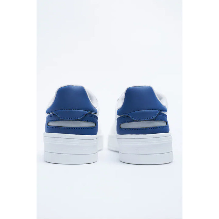 Zara- Contrast Coloured Trainers-  Blue