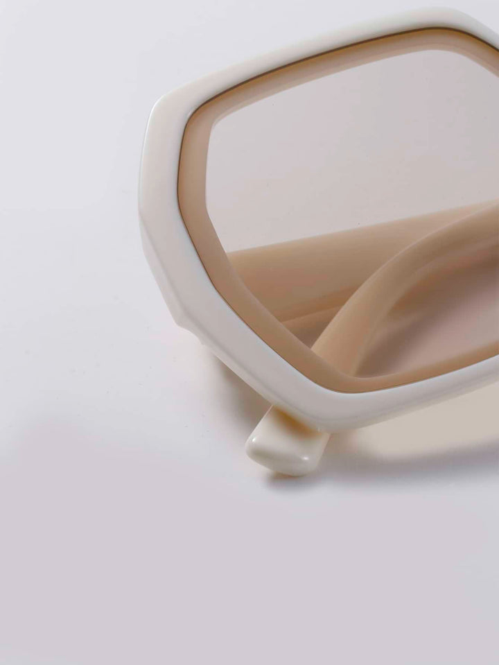 Shein- MOTF PREMIUM OVERSIZED POLYGONAL FRAME SUNGLASSES