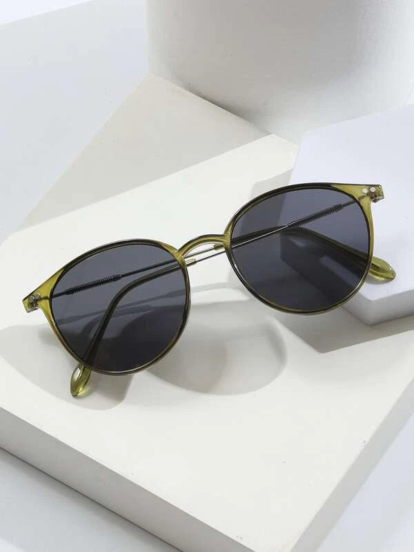 Shein- Round Frame Sunglasses