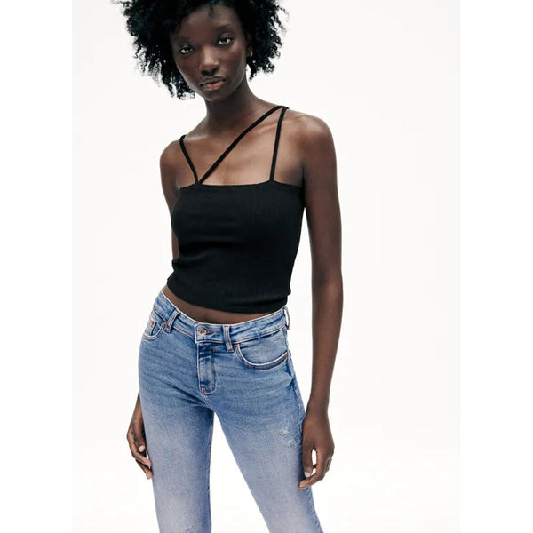 Zara- Zw The '80S Skinny Jeans- Blue