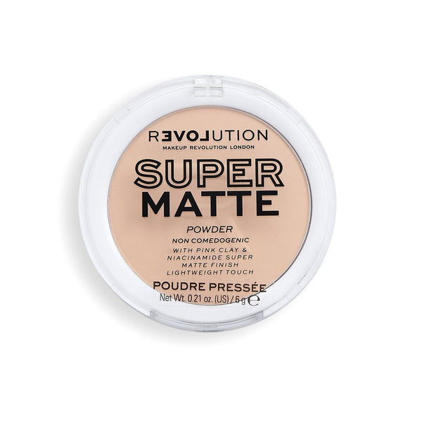 Makeup Revolution- Relove by Revolution Super Matte Pressed Powder Vanilla