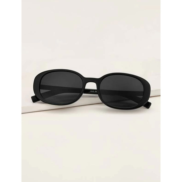 Shein- Flat Lens Sunglasses With Plain Frame For Women