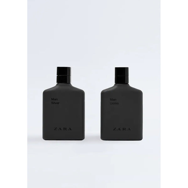Zara- Men Silver + Men Uomo, 30 ml