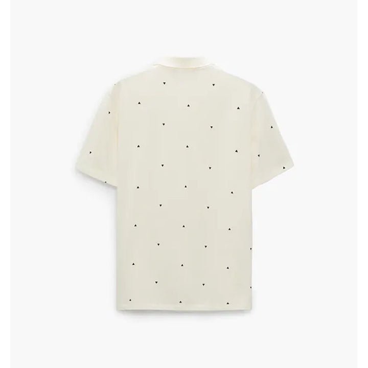 Zara- Geometric Print Polo Shirt