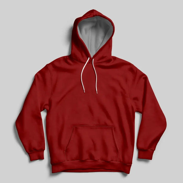 Emerce - Plain Hoodie - Maroon