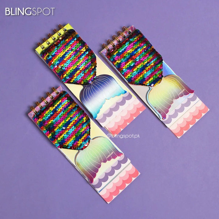 Blingspot - Mermaid Multi Sequin Notepad