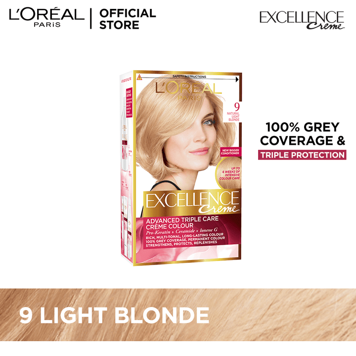LOreal Paris Excellence Creme 9 Very Light Blonde