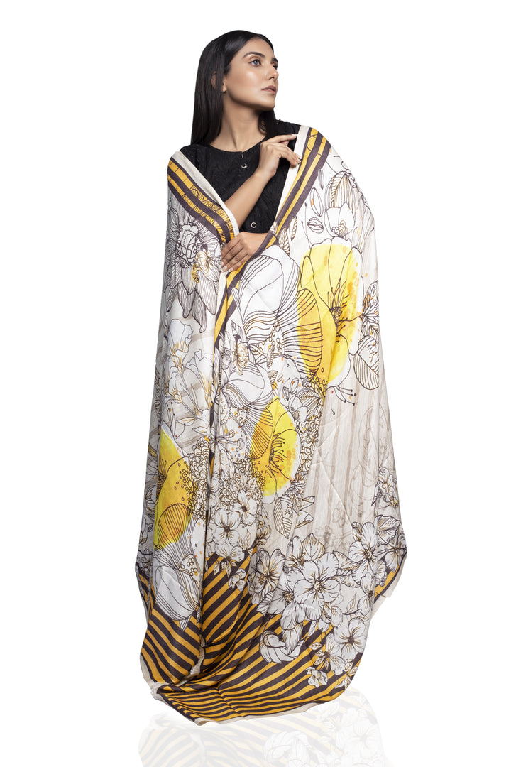 Noor Textile- Winter Viscose Printed Shawl SH-03