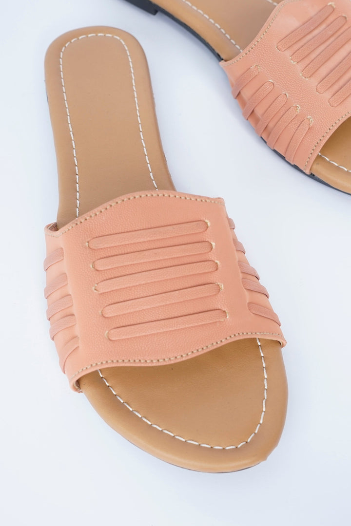 Vybe-Lacy Grace Slides-Pink