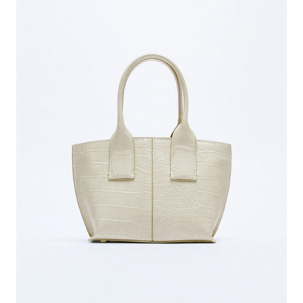 Zara- MINI CITY CROSSBODY BAG- Fawn