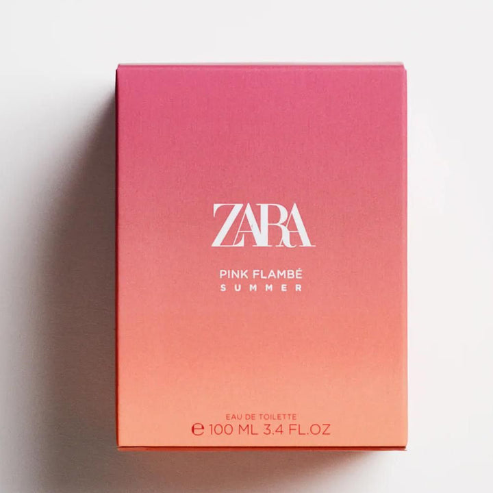 Zara- Pink Flambé Summer 100 Ml (3.4 Fl. Oz).