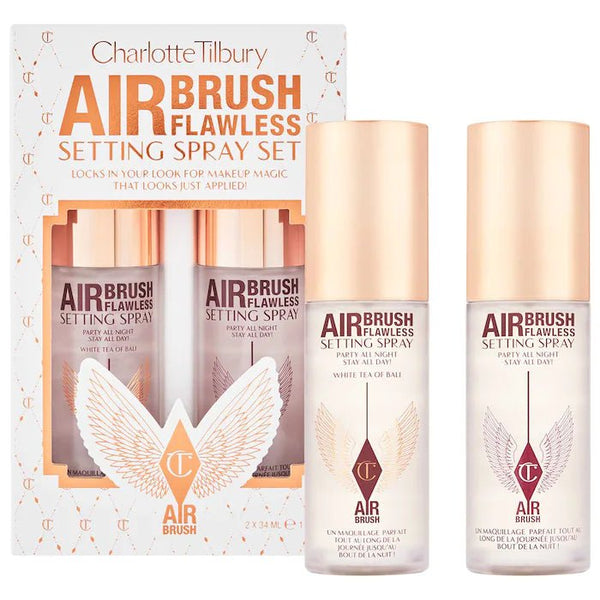 Charlotte Tilbury Mini Airbrush Flawless Setting Spray Duo Set